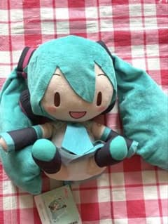 初音ミク ふわぷち L ぬいぐるみ プライズのサムネイル