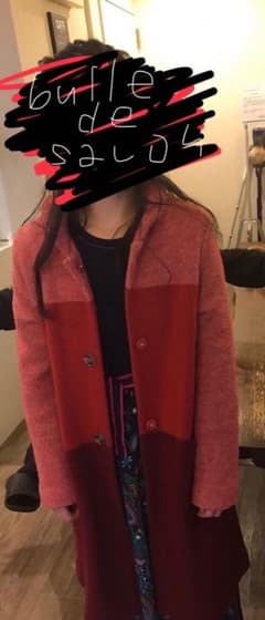 美品♡ビュルデサボン 圧縮ウールコートのサムネイル