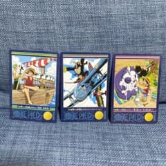 平成レトロ】ワンピース コレクションカード3枚セット - メルカリ