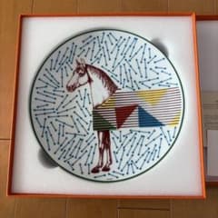 HERMÈS エルメス 皿 プレート イポモビル 2枚セット - メルカリ