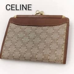 626 CELINE セリーヌ マカダム柄 がま口 コインケース 小銭入れ - メルカリ