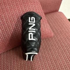 PING パター用ヘッドカバー 黒 - メルカリ