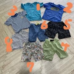 男の子110-130まとめ売り（BREEZE.Ocean&ground等のサムネイル