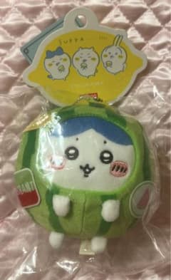 《1点のみ》ちいかわ MINISO コラボ ぬいぐるみキーホルダー ハチワレのサムネイル