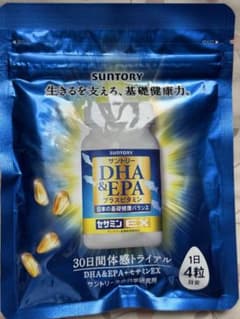 SUNTORY DHA・EPA EX 30日分 ソフトカプセルのサムネイル
