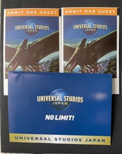 USJ ユニバーサルスタジオジャパン チケット 2枚のサムネイル