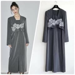 ANDRESD】大人気完売 ピンストライプテーラードビスチェドレス