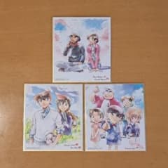 名探偵コナン ミニ色紙 3枚セットのサムネイル