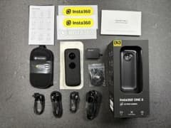 Insta360 ONE X 自撮り棒社外バッテリー防水ケース付きのサムネイル