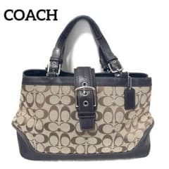 COACH 美品✨️y2k 肩掛け可 シグネチャー ソーホー ハンドバッグ