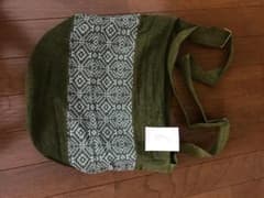 タイ民族刺繍ショルダーバック6（丸形