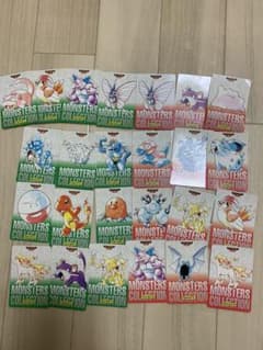 25枚セットカードダス BANDAI ポケモン モンスターズコレクションのサムネイル