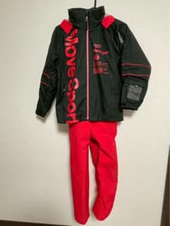 Move Sport ウィンタースポーツ ジャケット 黒赤子供用 Move Sport 子ども用スキーウェア 黒/赤 - メルカリ