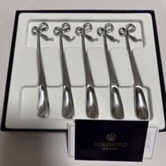 【新品】MIKIMOTO ミキモト　 パール付き マドラー5本セットのサムネイル