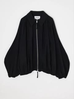 今期 新品タグ付 ENFOLD 26SS ZIP-UP JACKET 黒 36 - メルカリ