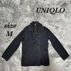 UNIQLO 유니클로 M 데님 재킷 사이드 포켓 ​​두꺼운