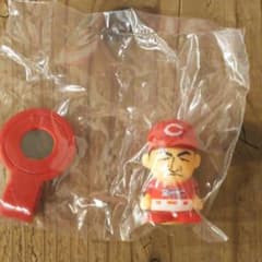 カープ　會澤翼　ベースボールキャップアクセサリフィギュアのサムネイル