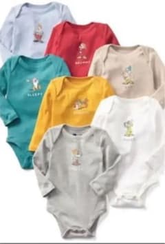 新品、未使用✨baby GAP 小人のロンパース 60のサムネイル
