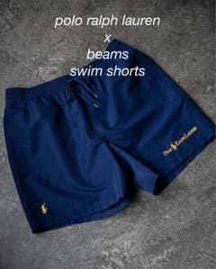polo ralph lauren x beams swim shorts - メルカリ