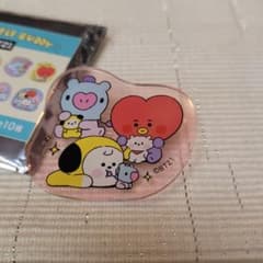 Bt21 아크릴 클립 ALL 핑크 No.2