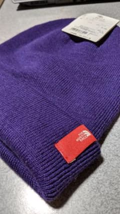 THE NORTH FACE ニット帽　パープルのサムネイル