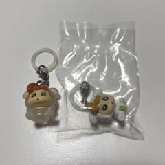 クレヨンしんちゃん シロの着ぐるみ姿 めじるしアクセサリー　2個セットのサムネイル