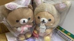 リラックマ　ぬいぐるみセットのサムネイル