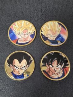 ドラゴンボール　記念メダル　4枚セット　茶平工業のサムネイル