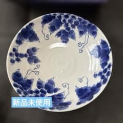 北大路魯山人写し 古染葡萄絵 浅鉢二客揃 - メルカリ