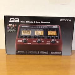 ZOOM B3 マルチエフェクター ベース チューナー インターフェースのサムネイル