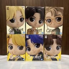 BTS TinyTAN Qposket 피규어 6개 세트