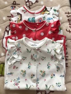 next baby ロンパース 3枚セット 3-6mのサムネイル