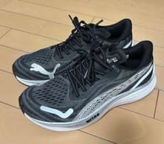 PUMA ヴェロシティニトロ 3 ブラック／シルバー25.5cmのサムネイル