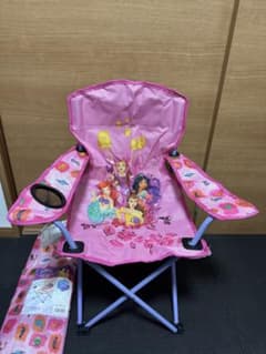 ディズニープリンセス 折りたたみチェア キッズアウトドアチェアのサムネイル