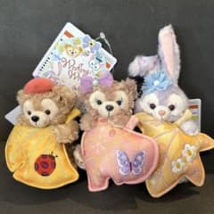 ダッフィー シェリーメイ ジェラトーニ ぬいぐるみセットのサムネイル