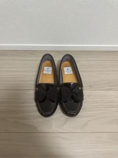 ランバン LANVIN en Bleu リボン モカシン ブラックのサムネイル
