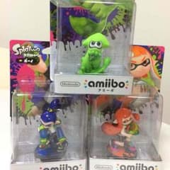 【未使用！】スプラトゥーン アミーボ 3体セットのサムネイル