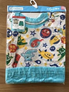 子ども用パジャマ（半袖半ズボン）　モンスターのサムネイル