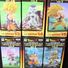 ドラゴンボール ワールド コレクタブル Z vol.3 6種のサムネイル