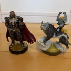 amiibo ゼルダの伝説 ガノンドロフ ウルフリンク 2体セット - メルカリ