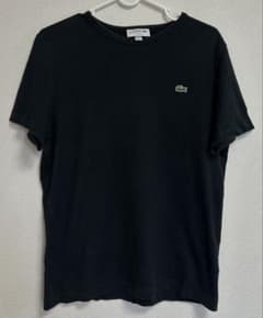 LACOSTE ラコステ Tシャツ ブラック　日本製　Sのサムネイル