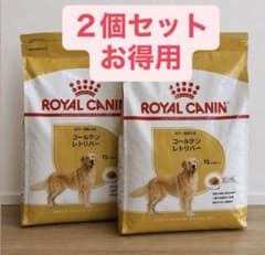 ゴールデンレトリバー 成犬〜高齢犬用 12kg✖️2袋 ロイヤルカナン