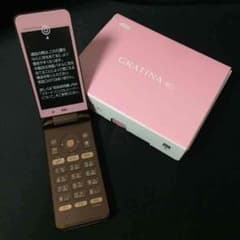 GRATINA 4G ガラホ ピンク auのサムネイル