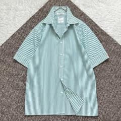 未使用級✨23SS✨マディソンブルー RELAXED FIT ストライプシャツ 未使用級✨23SS✨マディソンブルー RELAXED FIT ストライプシャツ