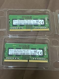 《値下げ》ノートパソコン用 DDR4 メモリ 4GB ×2個セット= 8GBのサムネイル