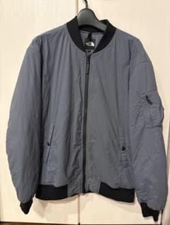The North Face MA-1 フライトジャケット グレー - メルカリ