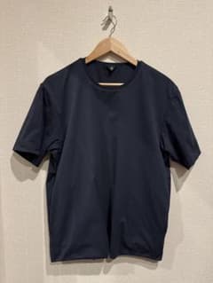 ダブルテーラリング ハーフスリーブ Tシャツ デサント オルテライン ネイビーのサムネイル