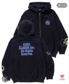 ルセラフィム GR8 コラボ　ジップアップ フーディー LE SSERAFIM x GR8 ジップアップフーディ Lサイズ | Shop at Mercari