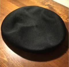 【KANGOL】BLK Beret Tropic Monty 黒 ベレー帽のサムネイル