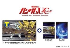 機動戦士ガンダム 40周年記念 UC（ユニコーン） Tカード【新品未